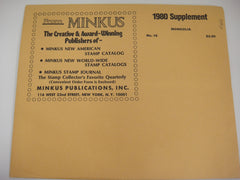 Minkus 1980 Mongolia Stamp Album Supplement 16 New Old Stock
