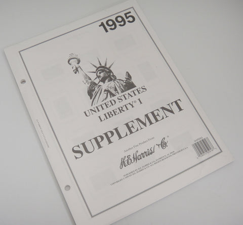 Harris 1995 Liberty I Album Supplement United States NOS