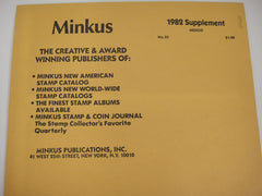 Minkus 1982 Mexico Stamp Album Supplement 21 New Old Stock