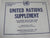 Minkus 1963 United Nations Imprint or Plain Blocks Stamp Album Supplement 6 New Old Stock