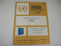 Harris 1980 UN Album Supplement United Nations Geneva Stamps & Blocks X165R NOS