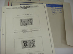 Minkus 1961 American Airmail Plate Blocks Supplement #4 New Old Stock