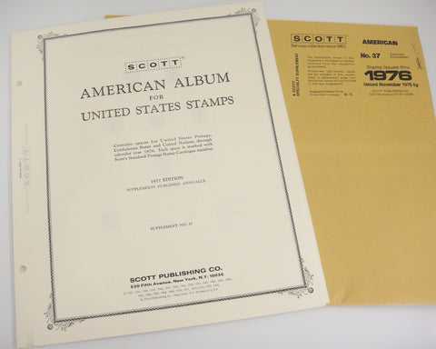 Scott American Series Stamp Supplement 37 United States 1976 170S076