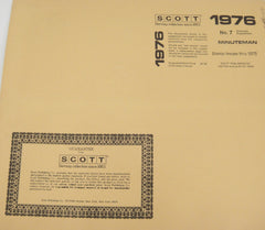 Scott 1975 US & UN Minuteman Stamp Supplement 7 United States United Nations 180S075 NOS