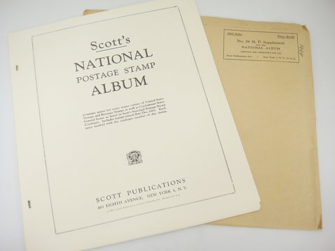 Scott National Postage Stamp Album Supplement 29 United States 1961