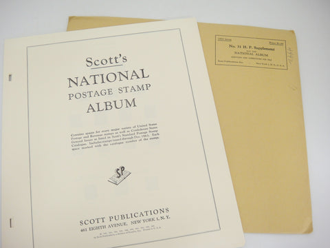 Scott National Supplement 31 United States 1963